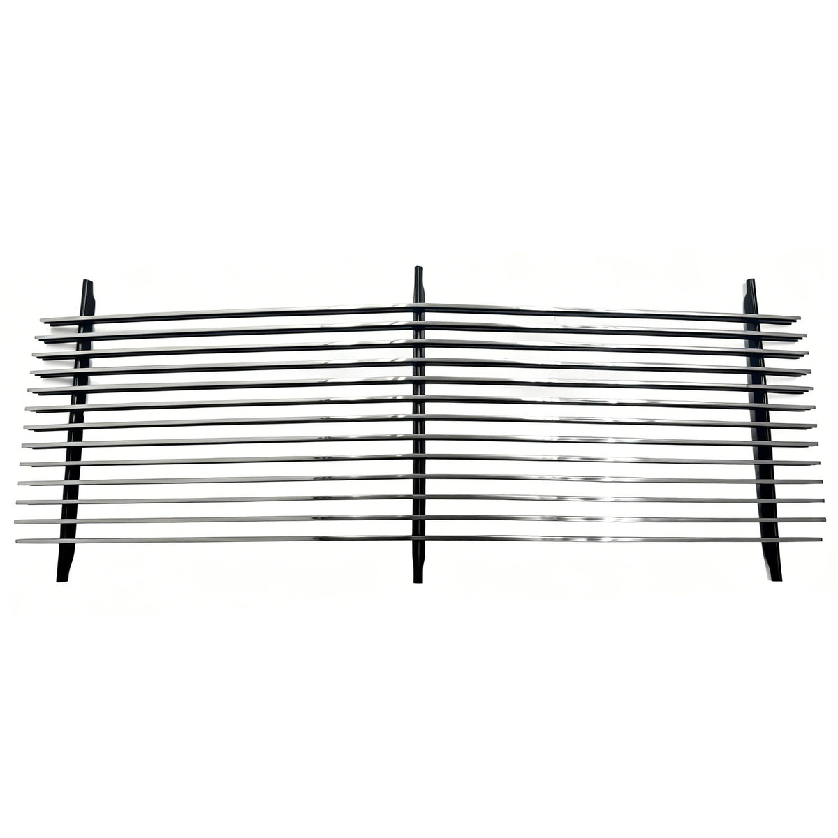 1988-1993 GMC C1500/C2500/C3500/K1500/K2500/K3500 & 1992-1993 Yukon Front Upper Grille Insert Chrome Horizontal Billet Style