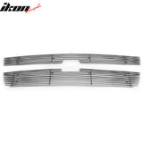 2005-2007 Silverado 1500 2500 3500 Horizontal Billet Grille Chrome Aluminum