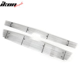 2005-2007 Silverado 1500 2500 3500 Horizontal Billet Grille Chrome Aluminum