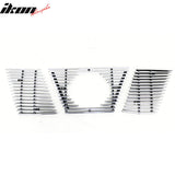 2005-2008 Nissan Xterra Horizontal Style Chrome Front Grille Stainless Steel