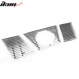 2005-2008 Nissan Xterra Horizontal Style Chrome Front Grille Stainless Steel