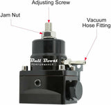 10-100Psi Fuel Pressure Regulator Motive Gauge EFI Bypass AN6 FPR 6AN Kit