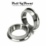 44mm Wastegate Flange Set MV-R MVR Inlet + Outlet insert Clamp Ring for V-Band