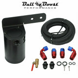Universal Performance Oil Catch Can  2 Port -6AN + Mounting Bracket Kit AN6