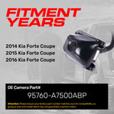 Kia Forte Coupe (2014-2016) OEM Replacement Backup Camera OE Part # 95760-A7500ABP
