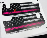 Freedom Series Sun Visor Overlays - 2018+ Wrangler JL / Gladiator JT