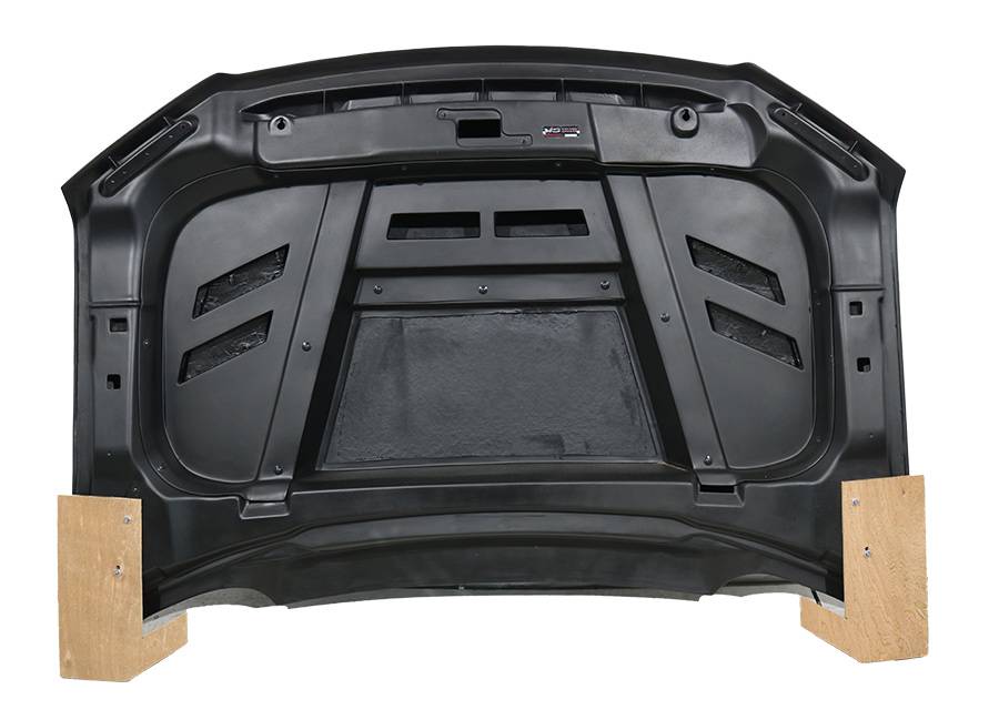 2017-2020 Ford F150 TERMINATOR Style Carbon Fiber Black Hood