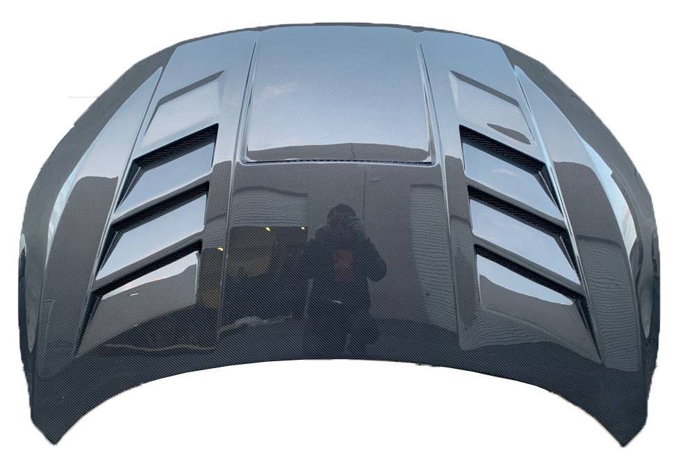 2017-2021 Honda Civic VS 2 Style Carbon Fiber Hood