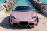 2020-2024 Porsche Taycan CADO Style Front Lip | Fits 4, 4S, GTS, Turbo, Turbo S, ST, CT