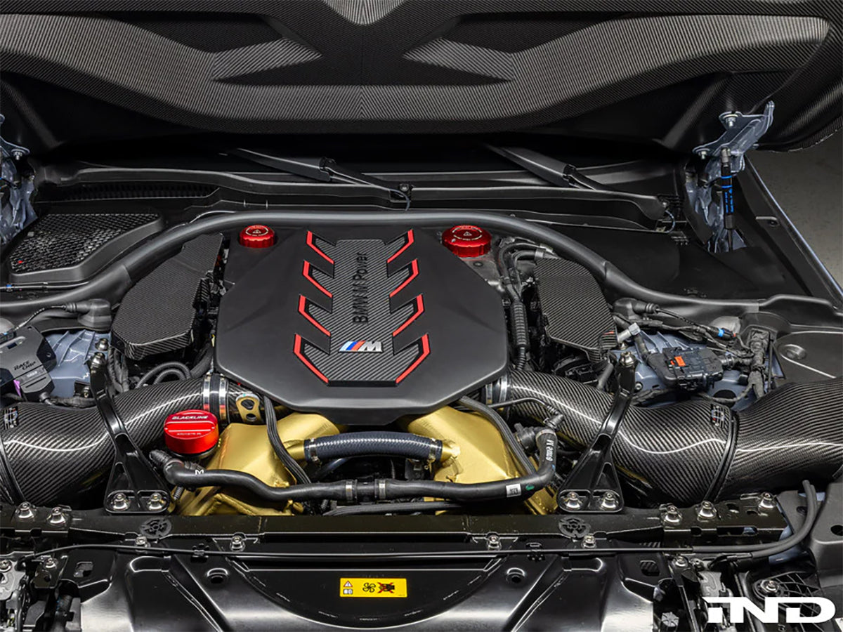 AutoTecknic Pre-Preg Carbon Engine Cover Extension Set - G90/ G99 M5