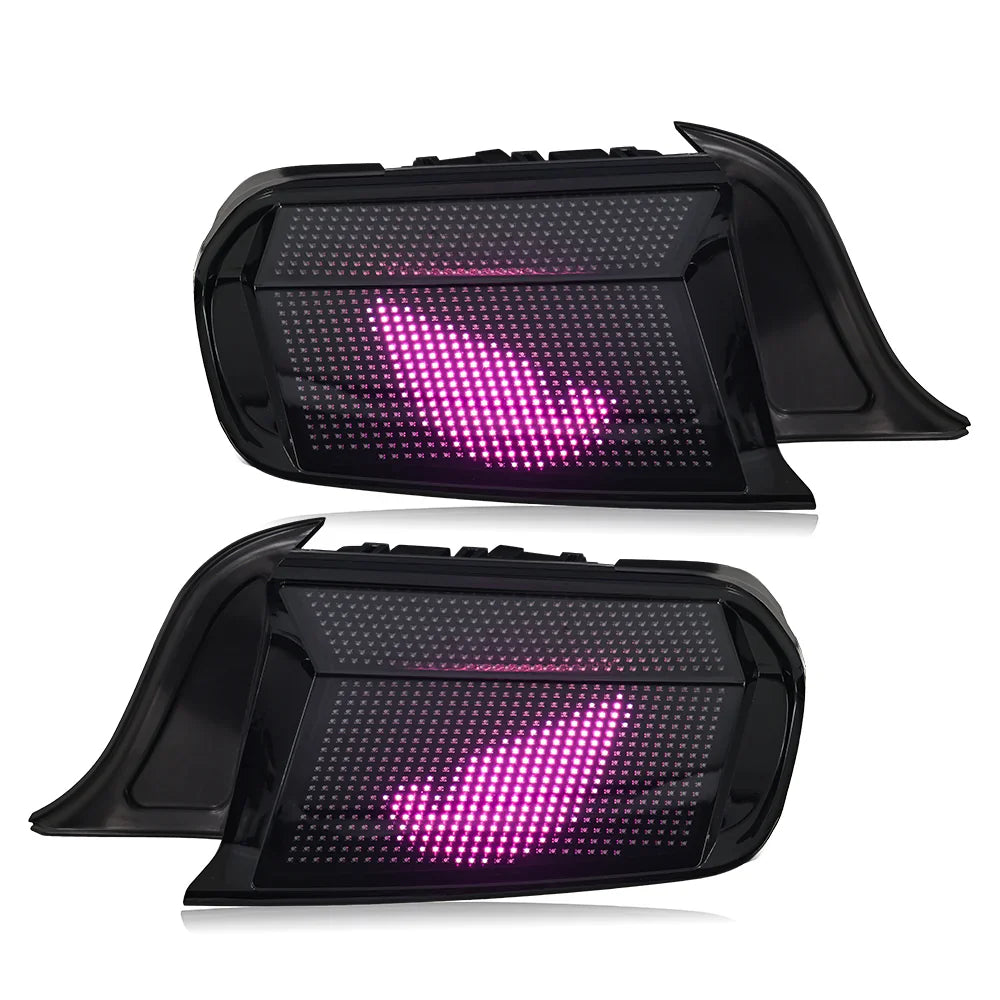 NTXGlow RGB Matrix Tail Lights (2015-2023 Ford Mustang)
