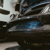 2015-2023 Ford Mustang GT500 Style Double Sided Full Carbon Fiber Track Package Rear Bumper Conversion