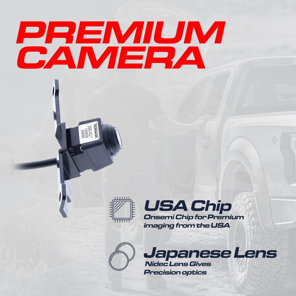 Kia Soul w/o Satellite Radio, w/ Parking Line (2014-2016) OEM Replacement Backup Camera OE Part # 95760-B2200