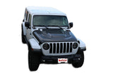 2018-2019 Jeep Wrangler 4 doors Rubicon Style Style Carbon Fiber Black Hood