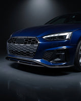 2018–2021 Audi A5 S-Line / S5 B9 Sportback Front Bumper Lip – Carbon Fiber
