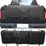 Universal 60" Pickup Tailgate Pad Cover w/ 5 Bike Racks & 1 Tool Bag