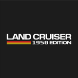 1958 Press Release Style Rear Fender Vinyl Decal Kit (Pair) - 2024+ Land Cruiser 1958
