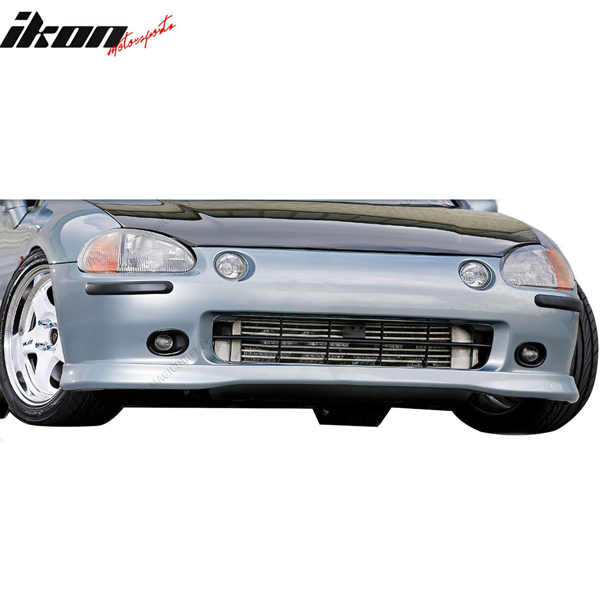 Front Bumper Lip for Honda Civic del Sol 1993-1997 TR Style Unpainted PU