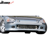 Front Bumper Lip for Honda Civic del Sol 1993-1997 TR Style Unpainted PU