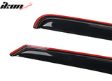 1994-2001 Dodge Ram 1500/2500/3500 Slim Smoke Window Visors Acylic
