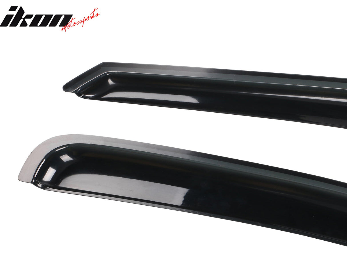 1994-2001 Dodge Ram 1500/2500/3500 Slim Smoke Window Visors Acylic