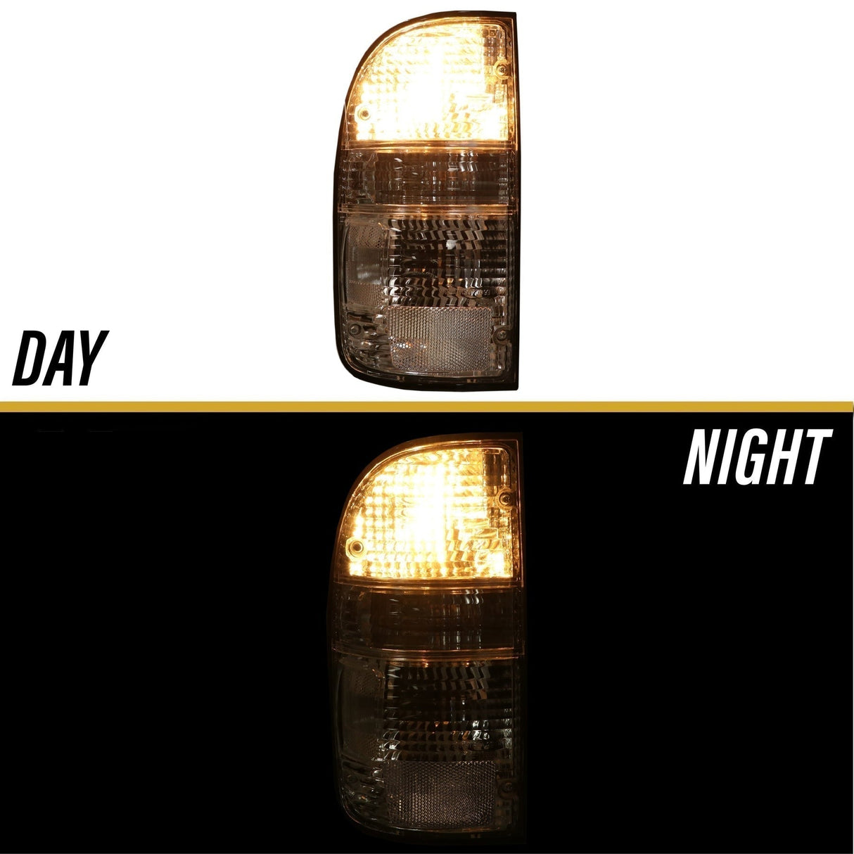 1995-2004 Toyota Tacoma Clear Lens Tail Lights