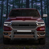 2019-2024 Ram 1500 Bull Bar Brush Bumper Grille Guard Protector W/LED