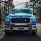 2019-2024 Ram 1500 Bull Bar Brush Bumper Grille Guard Protector W/LED