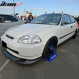 1996-1998 Honda Civic EK 1st Molding JDM Style Unpainted Front Lip PU
