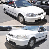 1996-1998 Honda Civic EK CTR Style Front Lip Splitter Unpainted PU