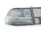 1996-2000 Honda Civic 2d Coupe Ek Jdm Clear 4pcs Rear Tail Light