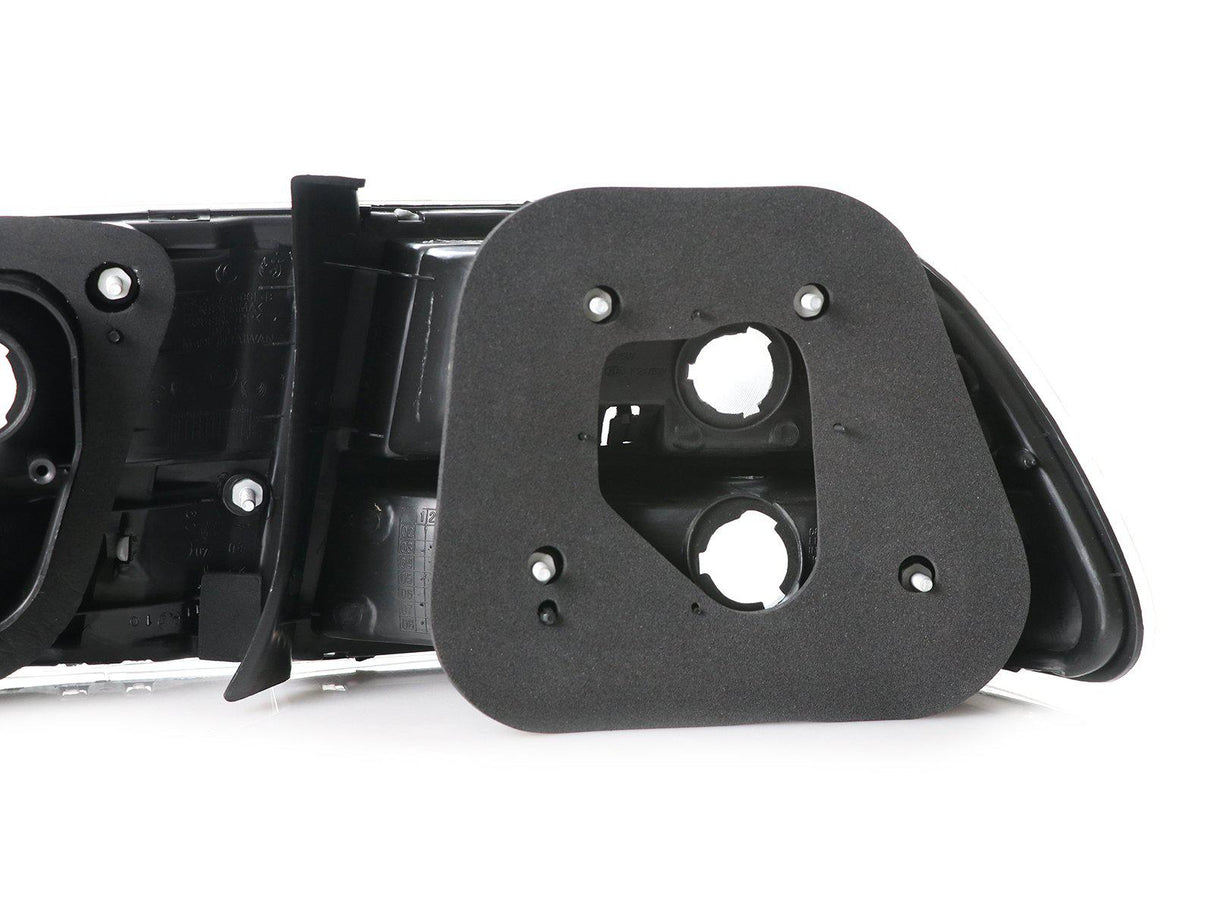 1996-2000 Honda Civic 2d Coupe Ek Jdm Clear 4pcs Rear Tail Light