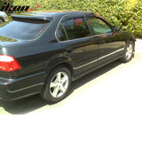 1996-2000 Honda Civic Sedan Window Visors Acrylic 4Pc Set