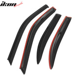 1996-2000 Honda Civic Sedan Window Visors Acrylic 4Pc Set