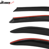 1996-2000 Honda Civic Sedan Window Visors Acrylic 4Pc Set