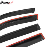 1996-2000 Honda Civic Sedan Window Visors Acrylic 4Pc Set