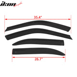 1996-2000 Honda Civic Sedan Window Visors Acrylic 4Pc Set