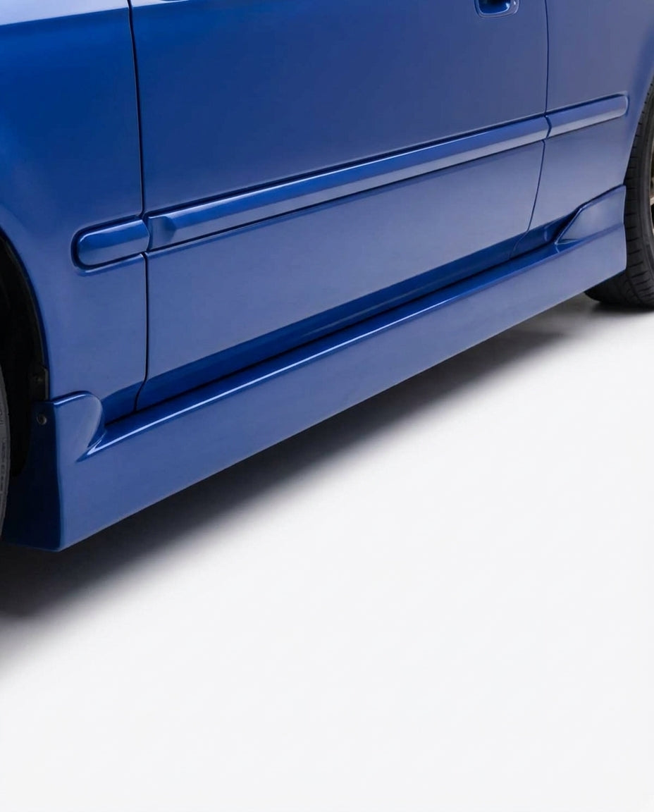 1996-2000 Honda Civic C Speed Style Side Skirts - 2 Piece FRP