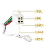 1996-2002 Toyota 4runner Trd Jdm Clear Rear Tail Lights Made By Unique Style Racing