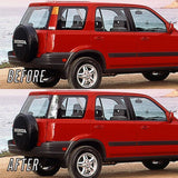 1997-2001 Honda Crv Jdm Style Clear Rear Tail Light Lamp Made By Depo