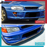 1997-2001 Subaru Impreza STI Carbon Fiber Print Front Bumper Lip PP