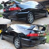 1998-2001 Acura Integra Hatchback USDM Style Black Rear Bumper Apron P