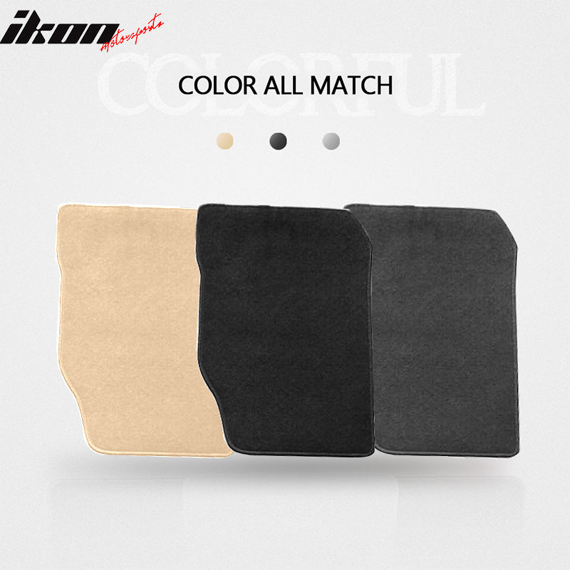 Car Floor Mat for 1998-2002 Honda Accord 2Dr 4Dr Nylon Carpet