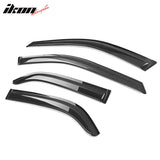 1998-2002 Honda Accord Smoke Tinted Slim Style Window Visors Acrylic