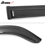 1998-2002 Honda Accord Smoke Tinted Slim Style Window Visors Acrylic