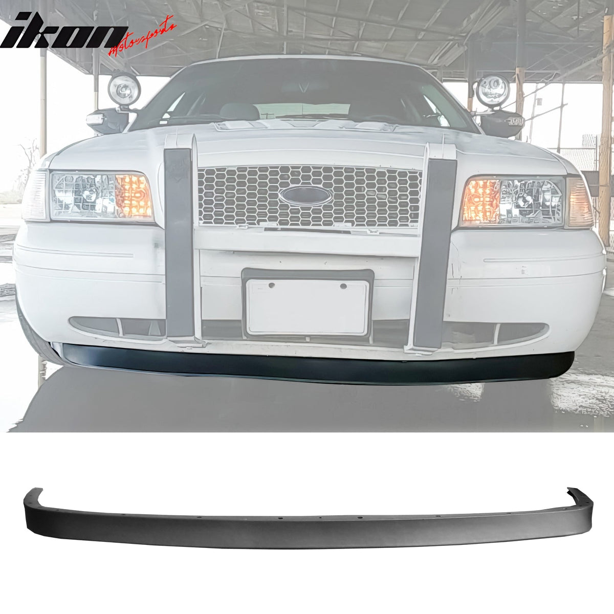 1998-2011 Ford Crown Victoria MDA Style Unpainted Front Bumper Lip PU