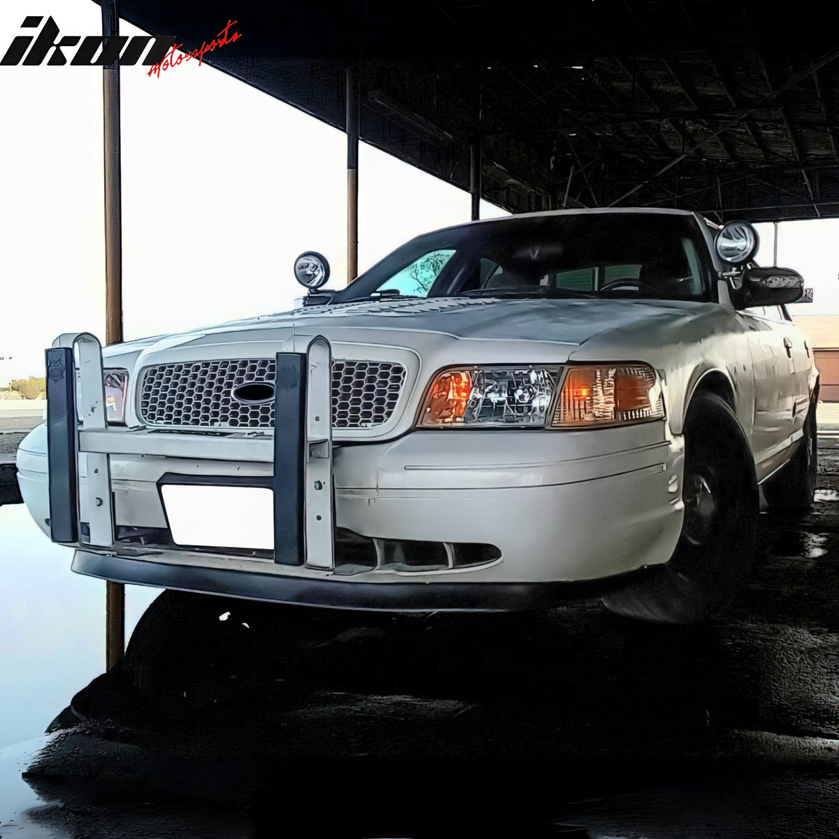 1998-2011 Ford Crown Victoria MDA Style Unpainted Front Bumper Lip PU
