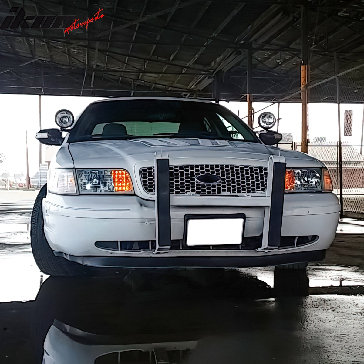 1998-2011 Ford Crown Victoria MDA Style Unpainted Front Bumper Lip PU