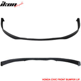 Fits Honda Civic 99-00 EK 3D Front Bumper Lip + Sun Window Visor