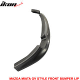 1999-2000 Mazda Miata MX-5 GV Unipainted Black Front Bumper Lip PU